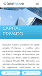 Mobile Screenshot of capitalprivadomb.com